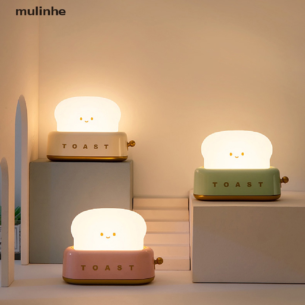 Đèn LED Làm Bánh Mì Cảm Xúc Độc Đáo Kèm Sạc USB Tiện Dụng Cho Bé