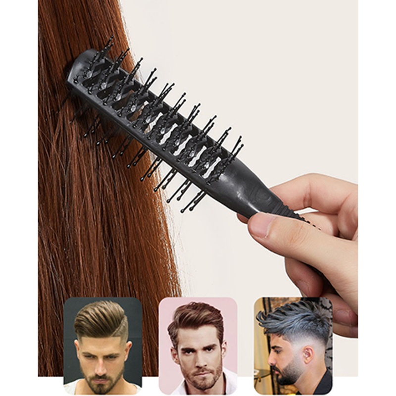 Lược Chải Tóc Massage Nhanh Khô Tạo Kiểu Tóc Sành Điệu Cho Nam YOUYO