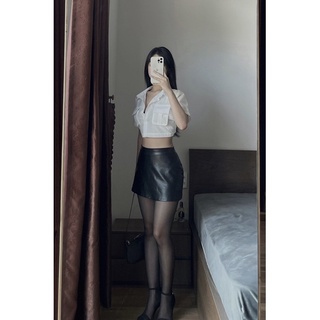 Áo Sơ Mi CropTop