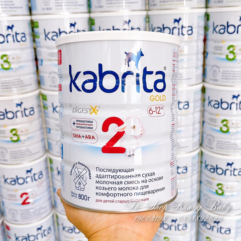 Sữa dê Kabrita nga 800gr - Shop Khang Baby