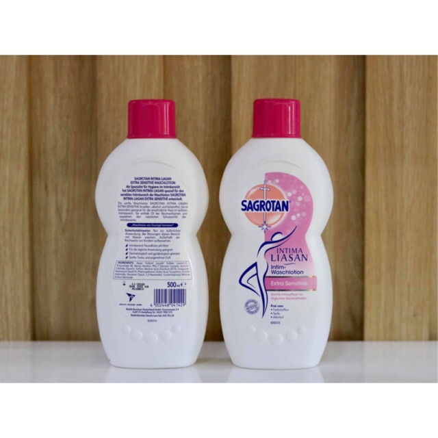 Hàng Đức Dung dịch vệ sinh phụ nữ cao cấp SAGROTAN INTIMA LIASAN
