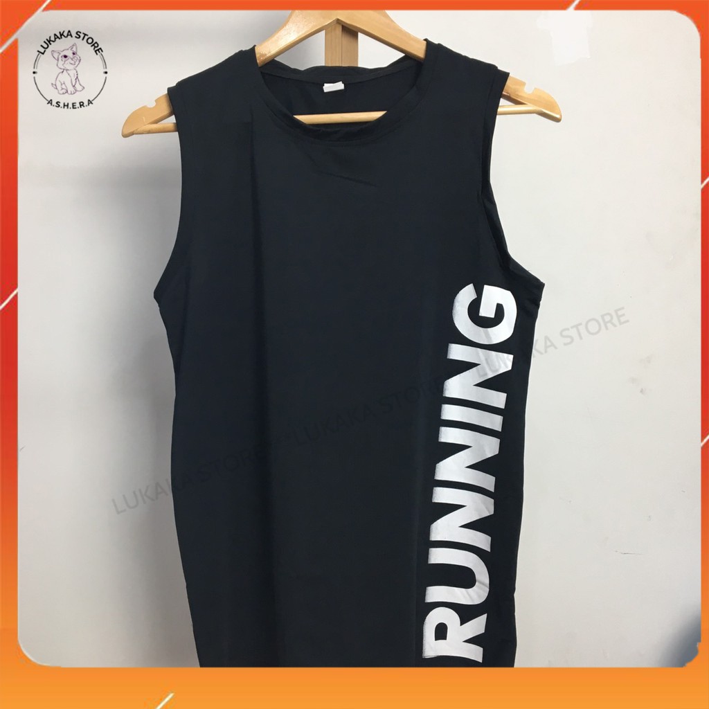 Áo sát nách nam ⚡FREESHIP⚡Áo sát nách nam thể thao tanktop 5 màu RUNNING. | BigBuy360 - bigbuy360.vn