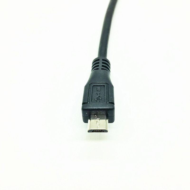 Cáp Kết Nối Micro USB Đực Sang USB 2.0 B Cái 30cm / 50cm Với Lỗ Vít Gắn Bảng Điều Khiển
