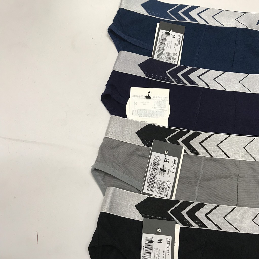 Combo 3-5 chiếc quần lót nam ARISTINOchitosan cao cấp abf01807 (mix nhiều màu)