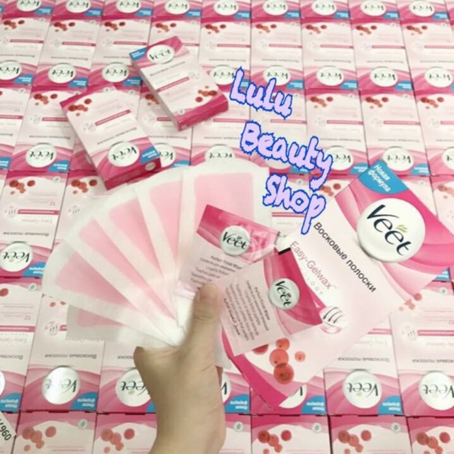 Miếng dán wax lông body Veet