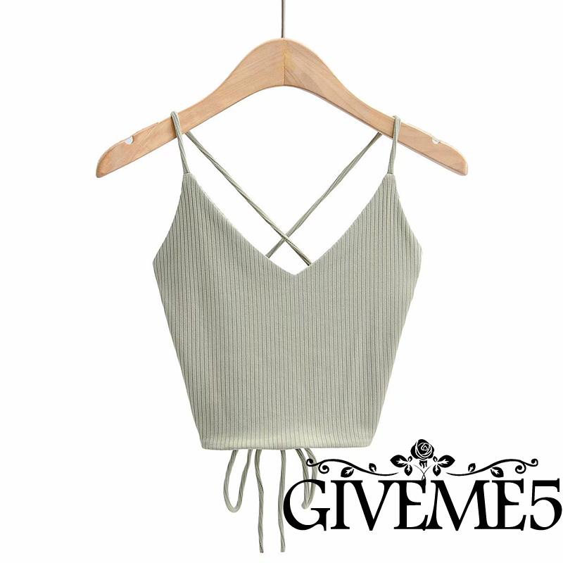 Áo Nữ Không Tay Cổ Chữ V Thời Trang Quyến Rũ