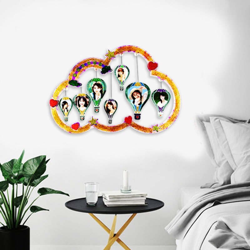 Khuôn Silicone Hình Khinh Khí Cầu Làm Trang Sức Thủ Công