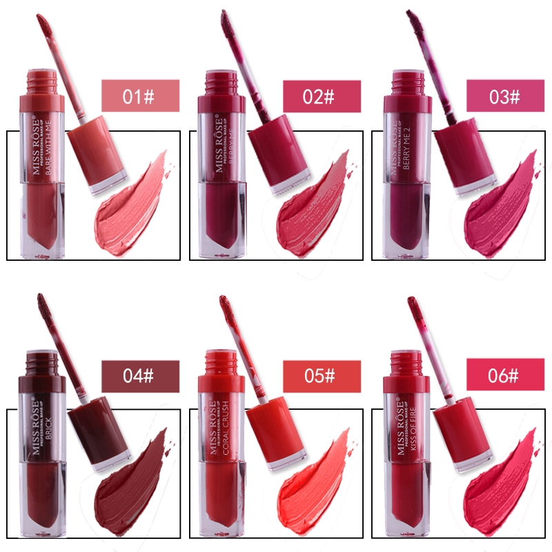 24 Color Liquid Waterproof Long-lasting Matte Lipstick Non-stick Cup Lip Gloss Makeup | BigBuy360 - bigbuy360.vn