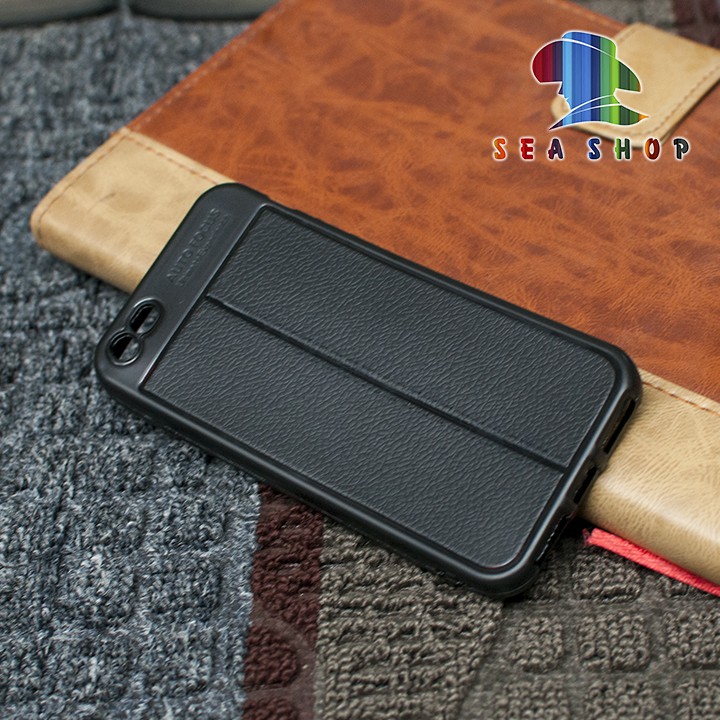Ốp lưng iPhone 5 - 5S silicon vân da loại A