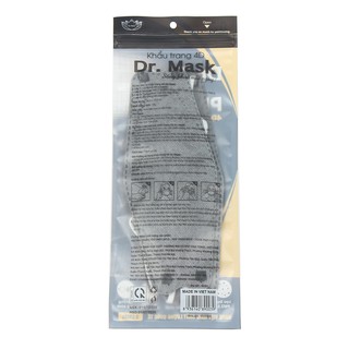 Túi Khẩu trang Dr.Mask 4D S3 3 chiếc