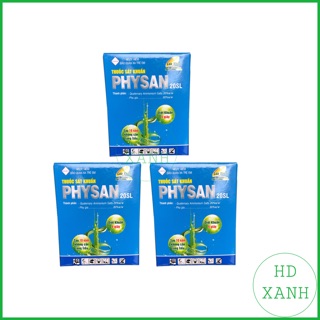 [SIEURE]  10 gói Thuốc sát khuẩn Physan 20SL lạnh 12ml cực chất.