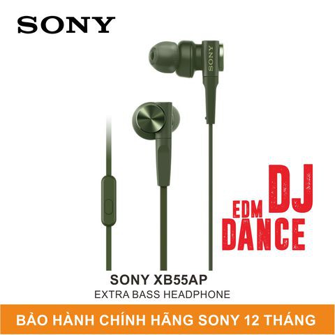 Tai nghe Extra Bass Sony MDR-XB55AP chính hãng