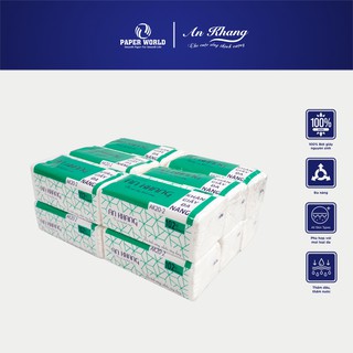 [Combo] Khăn giấy lau tay đa năng Thế Giới Giấy AN KHANG AK20 - 10 gói