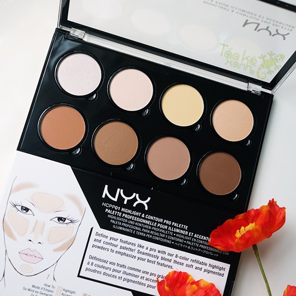 Bảng Phấn Tạo Khối NYX Professional Makeup Highlight & Contour Pro Palette HCPP01