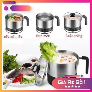 Ca nếu mì inox hapycal 1,6 lit - ca nấu mì mini