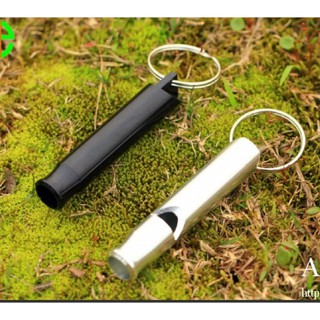 Còi cứu sinh dã ngoại treo khóa hợp kim nhôm