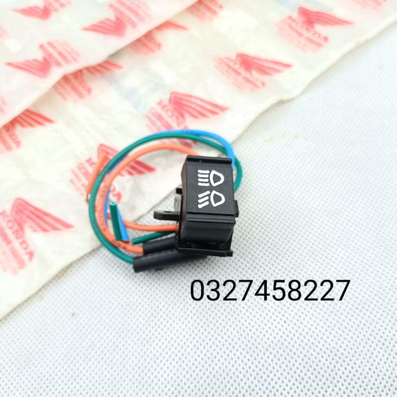 Nút bật công tắc pha coss đèn xe DREAM zin chính hãng