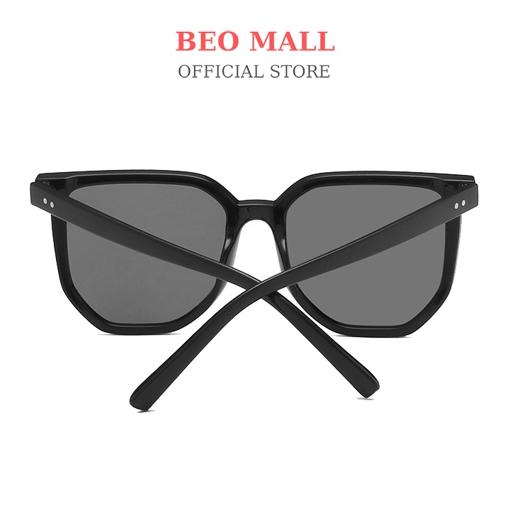 Kính râm unisex đẹp BEOMALL trẻ trung cá tính và năng động chống nắng tốt KT055