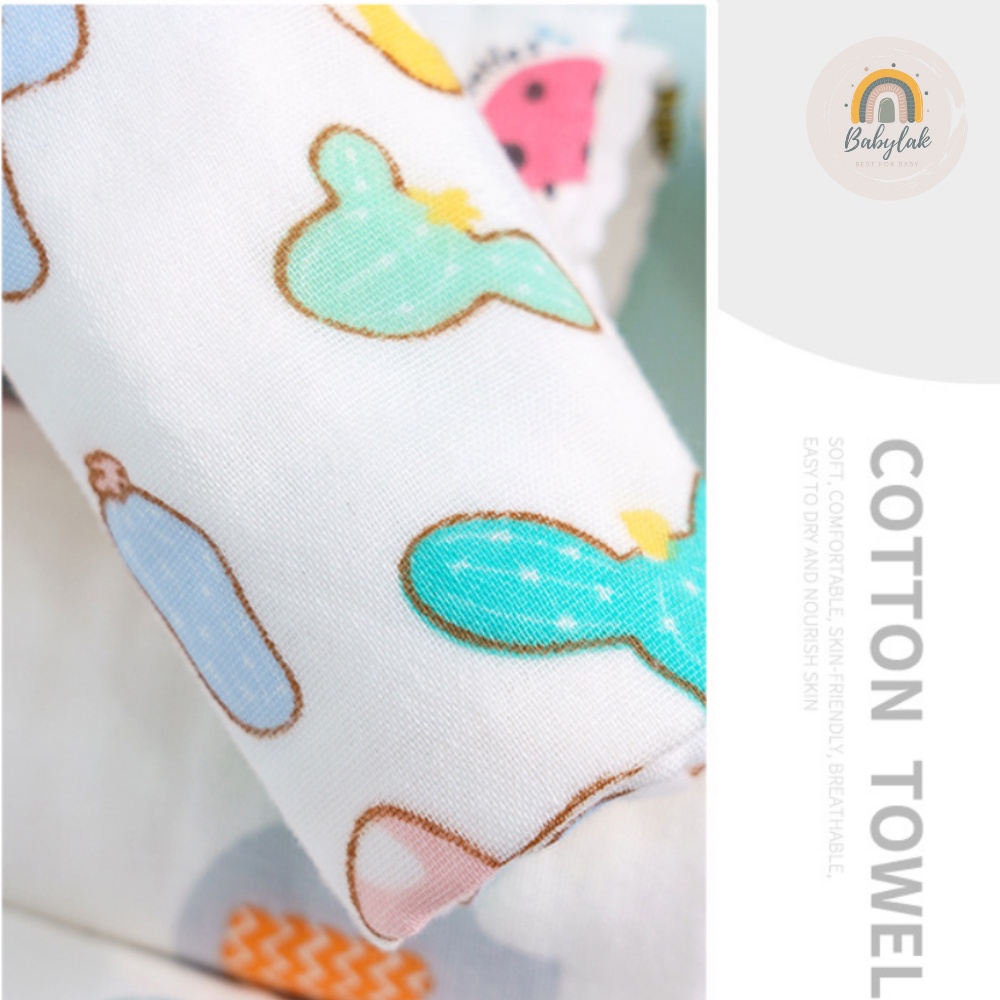 Khăn xô đa năng 6 lớp lau mặt cho bé - Hàng cao cấp 100% cotton - Khổ 25x25 cm