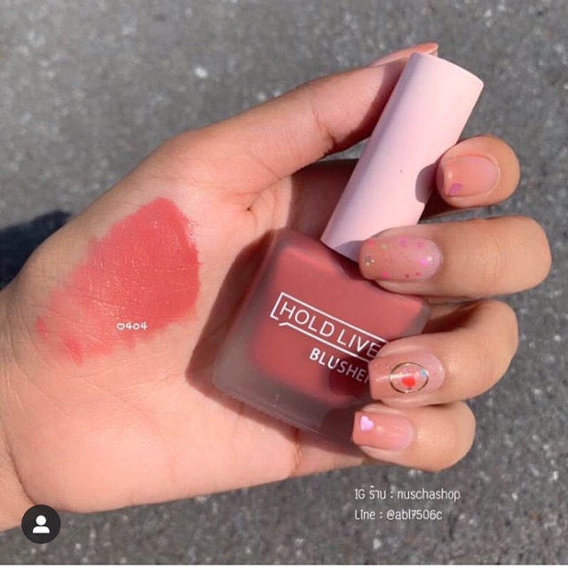 🍑 Má hồng dạng kem Hold Live Blusher 🍑 | BigBuy360 - bigbuy360.vn