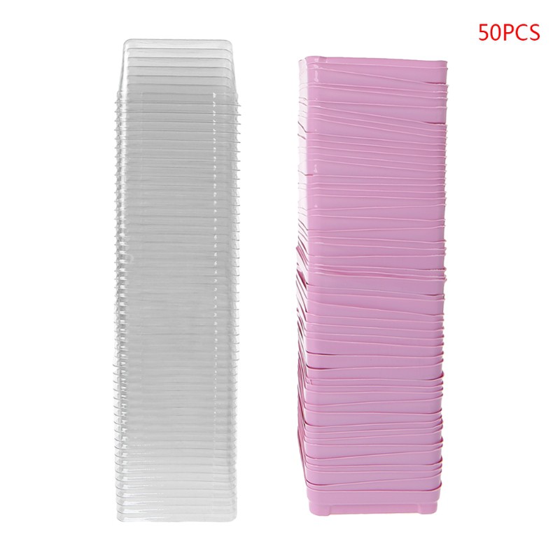 Set 50 Hộp Đựng Bánh Trung Thu Hình Vuông 80g