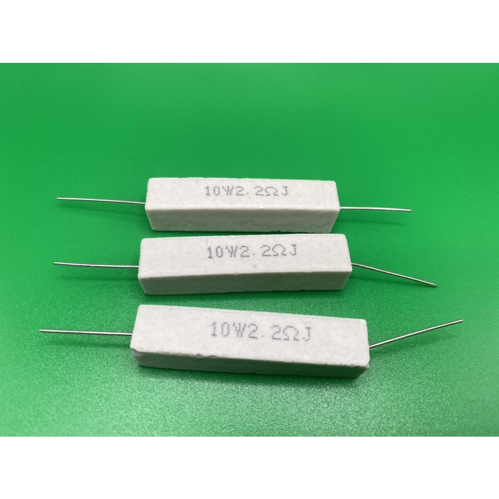 Điện Trở Sứ Công Suất 10W 2,2Omh