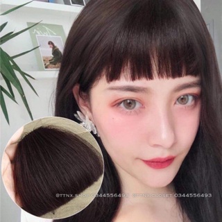 Tóc kẹp mái ngố giả đủ màu giống tóc thật 100% 🔅freeship🔅