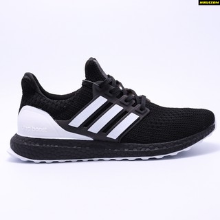 Giày Thể Thao Sneaker Ultra Boost  Nam Nữ Đen Trắng AUB66