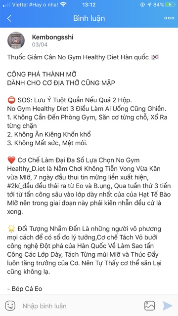 [SỈ GIÁ TỐT] Viên Uống Giảm Cân Siêu Tốc Hàn Quốc