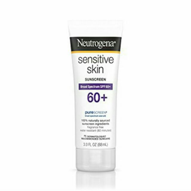 Kem chống nắng dành cho da nhạy cảm ưa chuộng nhất Neutrogena sensitive spf60+ 88ml