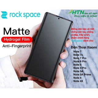 Miếng dán PPF xiaomi redmi note 7 / 6 / 5 / 4 / pro rock space matte chống vân tay, dán màn hình / mặt lưng điện thoại