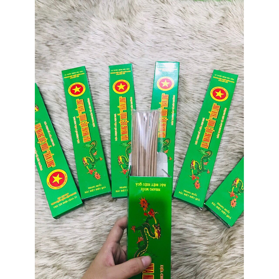 10 Hộp Nhang Diệt Muỗi Thần Long