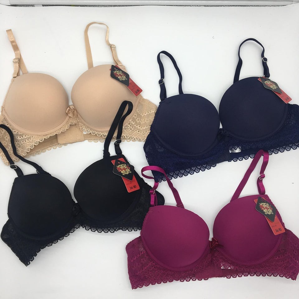 [CHÍNH HÃNG][FREESHIP] ÁO LÓT NỮ THÁI NOBRA CÓ GỌNG ĐỆM DÀY 6CM SIÊU ĐẨY TẠO KHE CHO NGỰC LÉP PHẲNG NHỎ 34 36 38