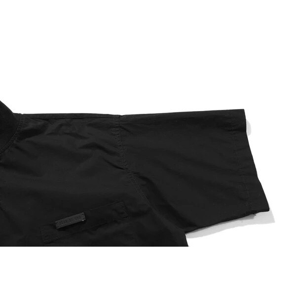 Áo Polo Fear Of God FOG Black Poplin 7th Collection - Áo Streetwear