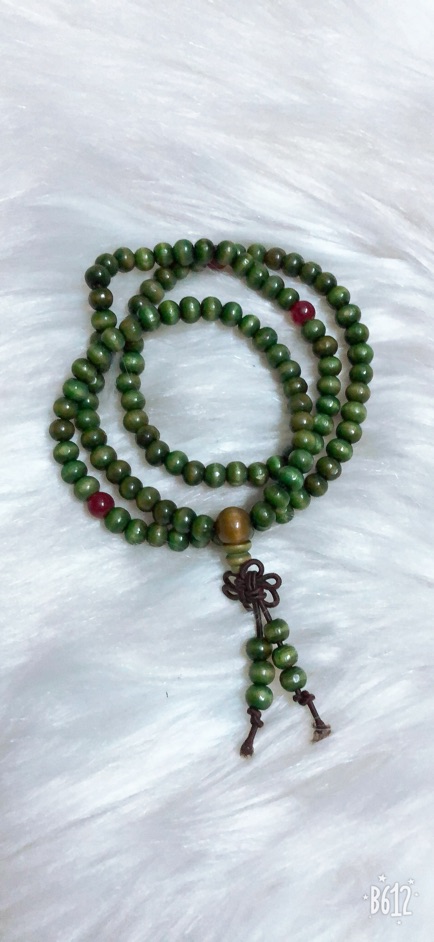 Vòng tay 108 hạt nhiều màu