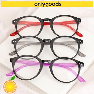 🎉ONLY🎉 Unisex Reading Glasses High-definition Eyeglasses Presbyopic Glasses Portable Ultralight Spring Hinge +1.00~+4.00 PC Frames/Multicolor