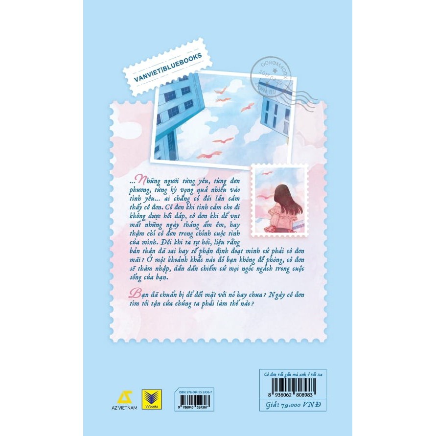 Sách - Cô Đơn Rất Gần Mà Anh Ở Rất Xa - Bản Đặc Biệt Tặng Kèm Postcard + Bookmark