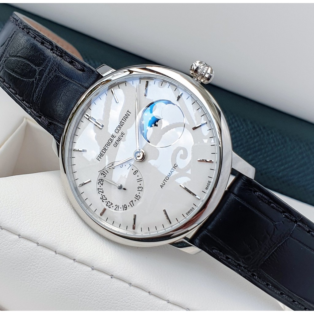 Đồng hồ nam chính hãng Frederique Constant FC-702S3S6 - máy cơ tự động - Kính Sapphire nguyên khối 2 mặt