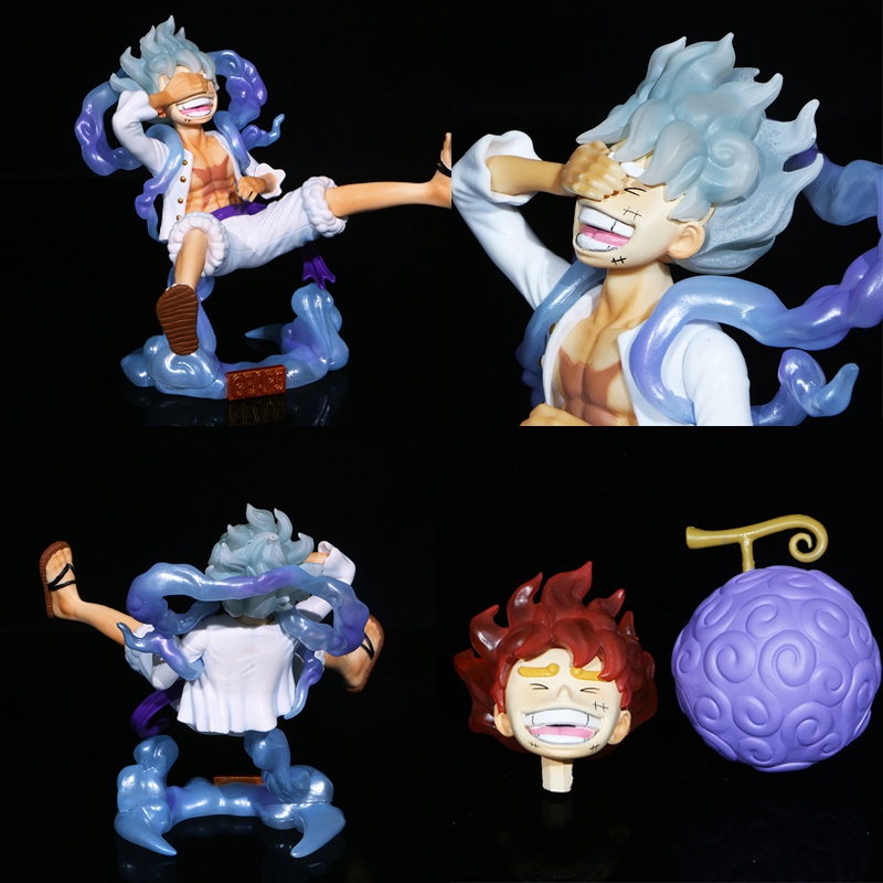 Mô Hình Nhân Vật Luffy Gear 5 Sun God Nikka 16cm Trong Phim One Piece