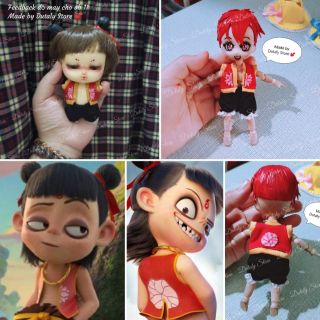 Ob11 - set 23 bộ na tra cho búp bê bjd 1/8 của khách
