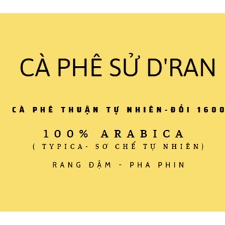 Cafe thuận tự nhiên. 200g Cà phê bột, arabica . Rang đậm.