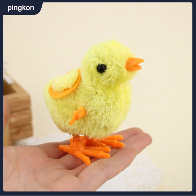 Đồ Chơi Gà Lên Dây Cót Nhồi Bông Màu Sắc Tươi Sáng Vui Nhộn Dùng Làm Quà Tặng Sinh Nhật Cho Bé