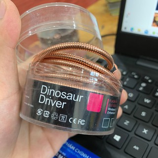Cáp Sạc Samsung Dây Kim Loại Chống Đứt Dinosaur Driver