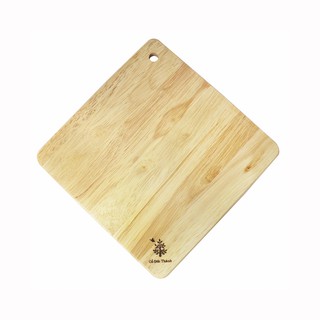 Thớt vuông mỏng Gỗ Đức Thành 03901 19x19x1cm
