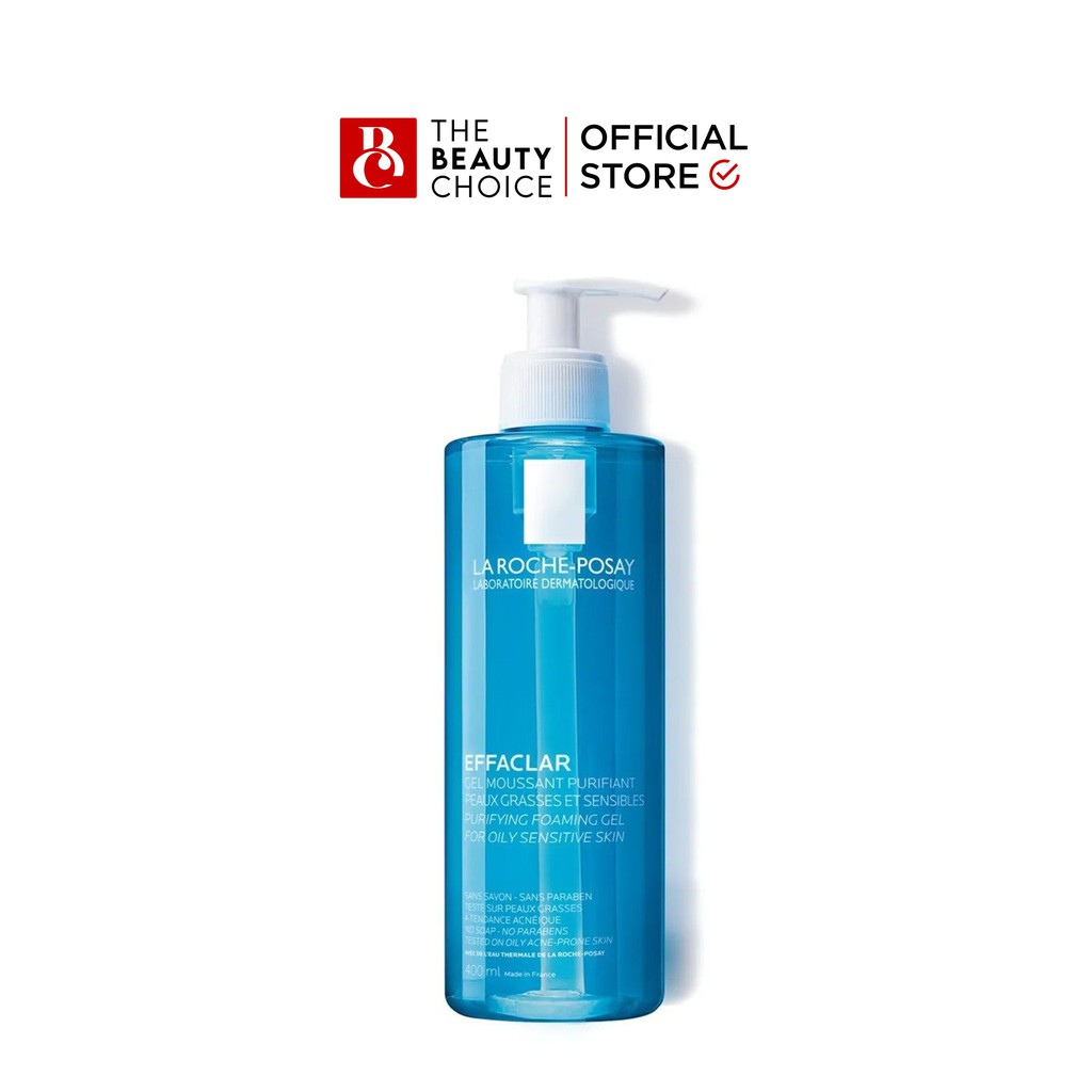 Sữa Rửa Mặt Kiểm Soát Dầu La Roche-Posay Effaclar Gel (400mL)