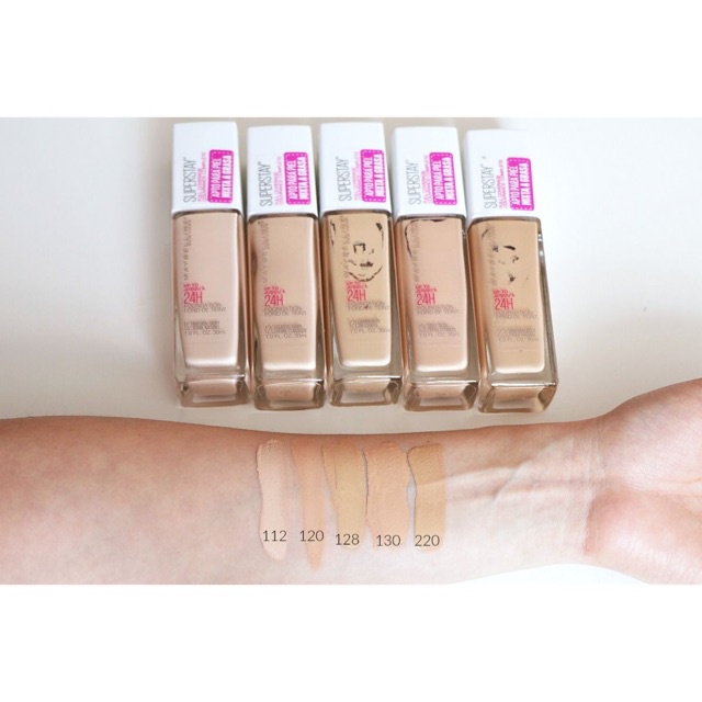 Kem Nền Che Phủ Hoàn Hảo, Bền Màu Lâu Trôi Maybelline Super Stay 24H Full Coverage Foundation 30ml