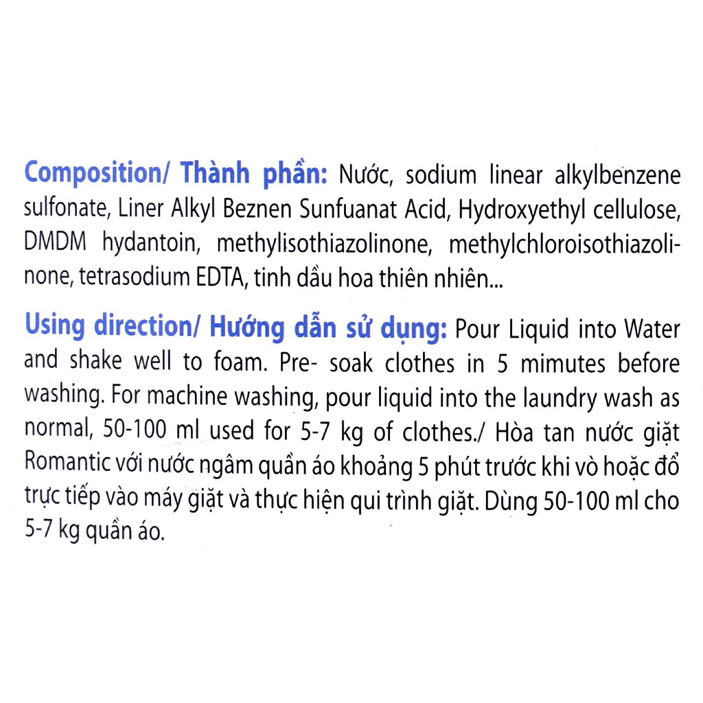 Nước giặt xả 5 trong 1 hương hoa thiên nhiên Swat hàng Thái Lan can 3.8kg