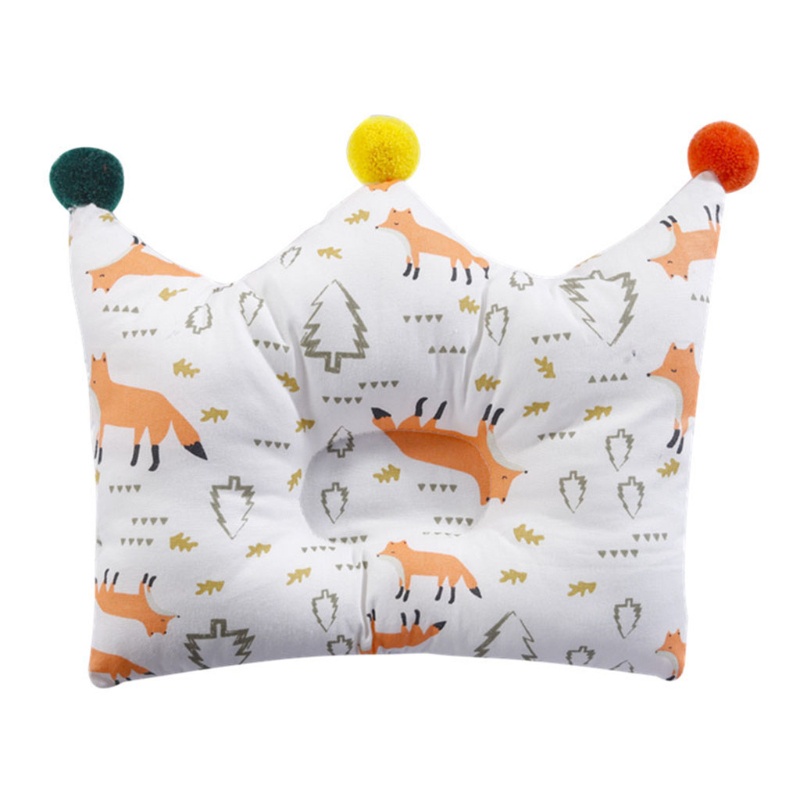 Gối Ngủ Chống Bẹp Đầu Họa Tiết Hoạt Hình Dễ Thương Cho Bé