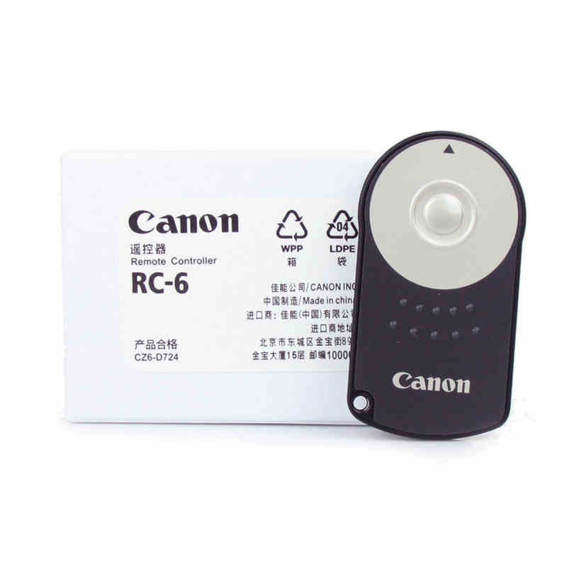 Télécommande De Rechange RC-6 Pour Canon – Infrarouge, Compatible RC-6 Originale, Sans Programmation