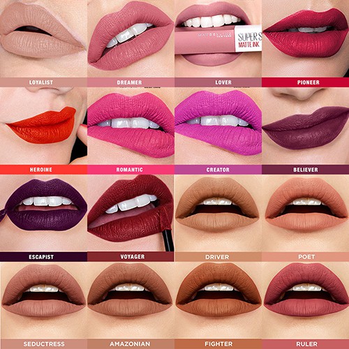 Son Kem Lì 16h Lâu Trôi Maybelline New York Super Stay Matte Ink Lipstick 5ml | BigBuy360 - bigbuy360.vn